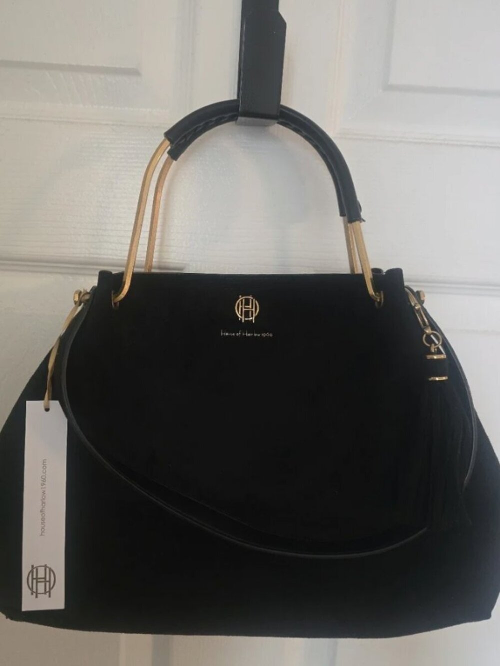 House Of Harlow 1960 Suede Bag